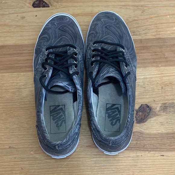 Vans TB4R Gray Swirl Sneaker Size 7.5 - Picture 6 of 8